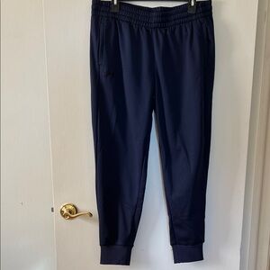 Under Armour Women's Dark Blue Fleece Joggers